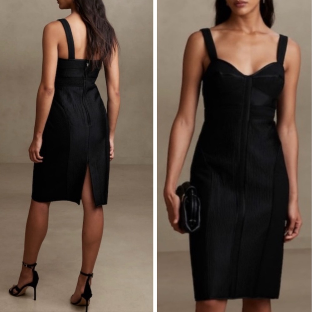 PLUS Banana Republic NEW Ceci Bustier Black Stunning Bodycon Dresses Size 20